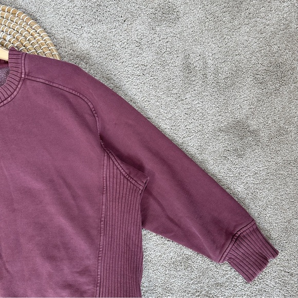 Aerie Dusty Rose Oversized Sweatshirt - Picture 4 of 15